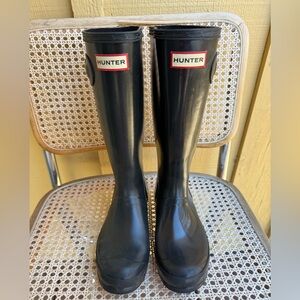 Hunter Original Gloss Rain Boots size 5